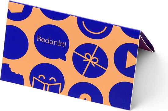 bol.com cadeaubon – 50 euro – Bedankt!