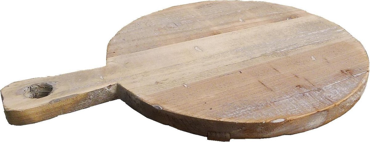 planche à découper Planche à découper ronde en bois de cerisier huilé avec motif vache et rigole à jus de fruits planche à pizza