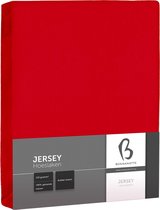 Bonnanotte Hoeslaken Jersey Dubbel Stretch Red 160x200