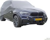BOXX indoor autohoes van DS COVERS – Indoor – SUV fit - Bescherming tegen stof en vuil –  Extra zachte binnenzijde – Stretch-Fit pasvorm – Incl. Opbergzak - Grijs - Maat XL
