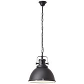Brilliant Moderne/Industriële Hanglamp "Jesper" Zwart