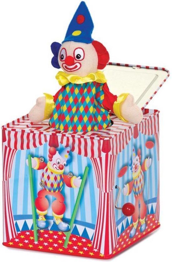 Jack in the box clown