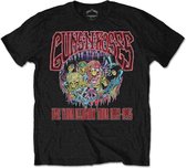 Guns N' Roses - Illusion Monsters Heren T-shirt - S - Zwart