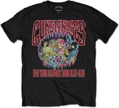 Guns N' Roses Heren Tshirt -S- Illusion Monsters Zwart