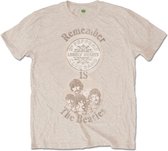 The Beatles Heren Tshirt -M- Remember Creme