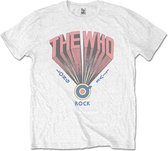 The Who Heren Tshirt -2XL- Long Live Rock Wit