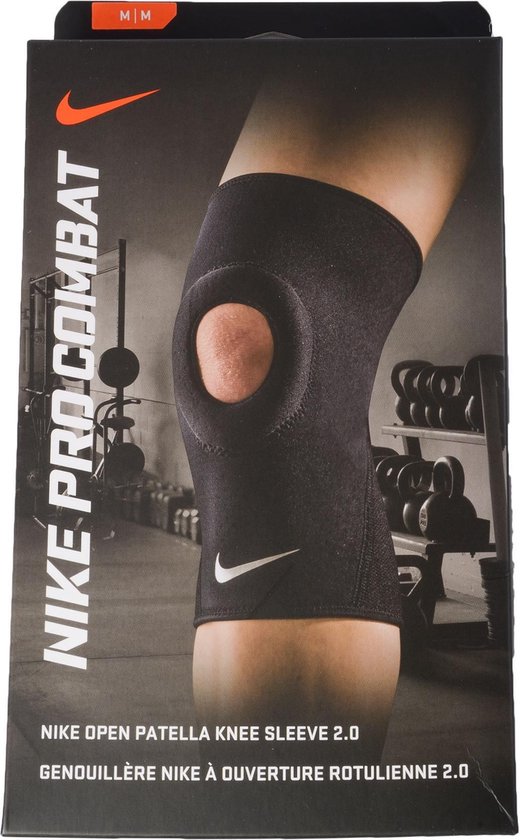 Verst wekelijks Trein Nike Pro Combat Patella Knie Sportbandage 2.0 - XL - Zwart | bol.com