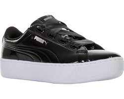 PUMA Vikky Platform Ribbon P Sneakers Dames - Puma Black-Puma Black |  bol.com
