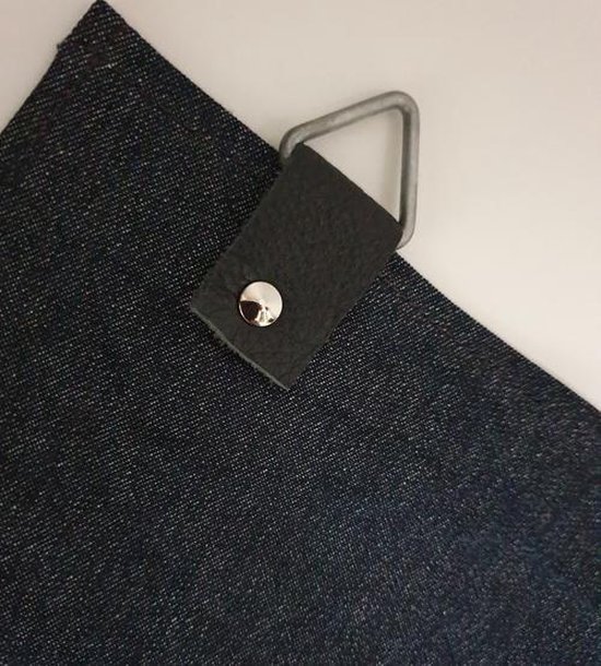 Toetie & Zo Mail catcher Jeans, Denim, tissu Jeans, sac de collecte de courrier, rangement, boîte aux lettres, fait à la main