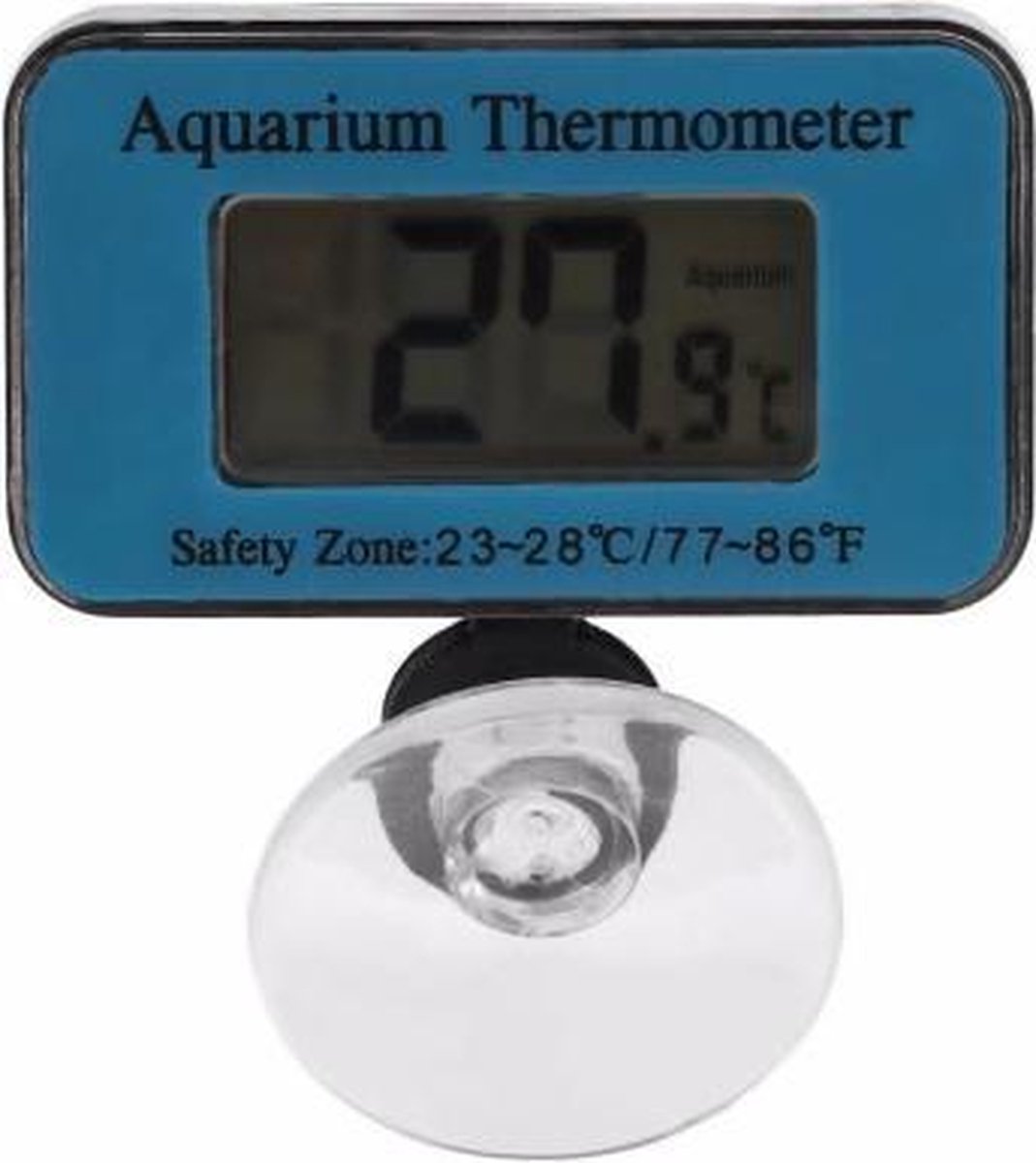 Digitale / Aquarium Thermometer / Digi Thermo / Blauw | bol.com