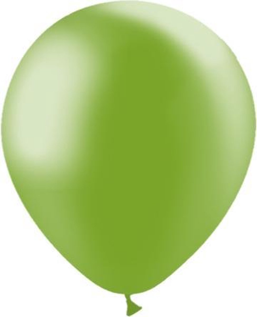 Balloonia - Groene Ballonnen Metallic 30cm 10st - Default