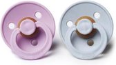 Bibs fopspenen set van 2 stuks. Heater/cloud. Maat 2 - 6 tot 18 maanden