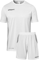 Uhlsport Score Kit SS  Sportshirt performance - Maat 116  - Unisex - wit/zwart