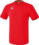 Erima Liga Shirt Korte Mouw Kinderen - Rood | Maat: 140