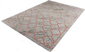 Vloerkleed Style 30524-55 Grijs-Roze-200 x 290 cm