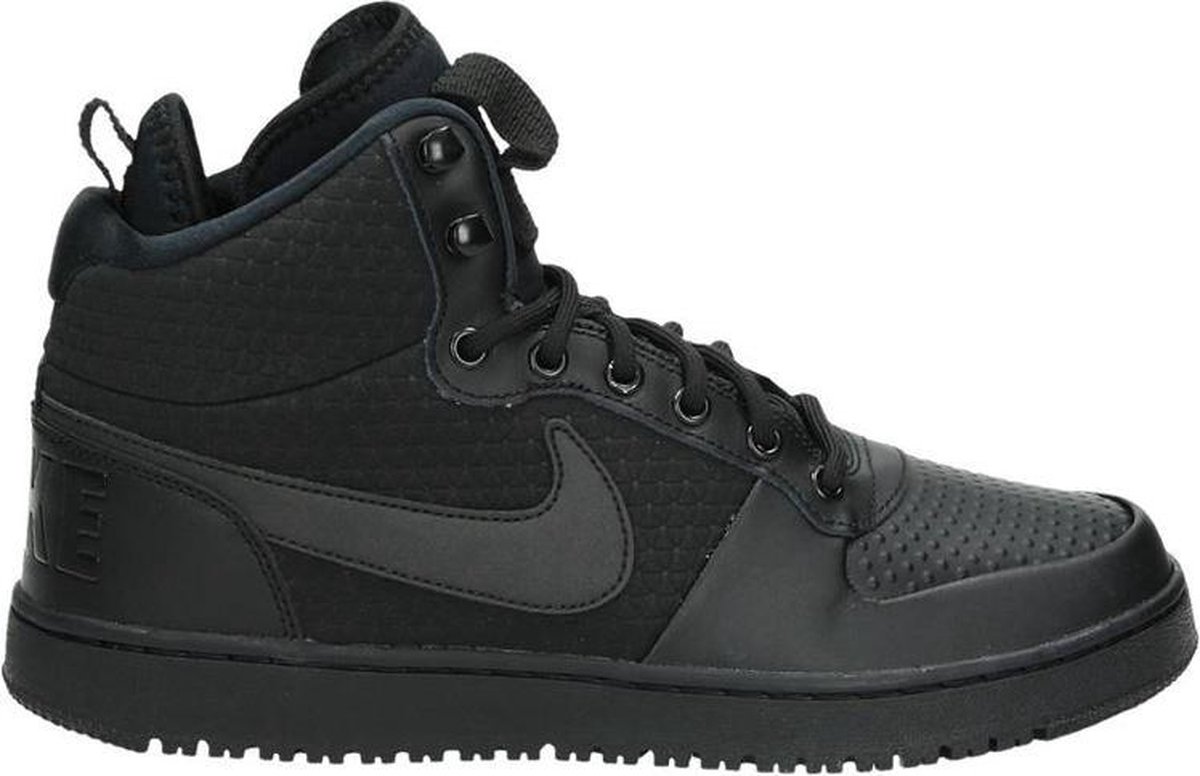 Nike Court Borough Mid Winter Sneakers Zwart