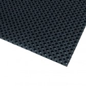 Rubbermat  / Oct-O-Flex / rubberringmat / 100 cm x 150 cm / zwart
