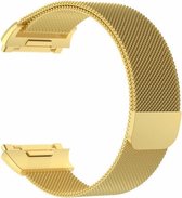 Fitbit Ionic Luxe Milanees bandje |Goud / Gold| Premium kwaliteit | Maat: M/L | RVS |TrendParts