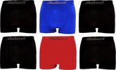 Belucci heren boxershorts microfiber 6pack maat XL/XXL