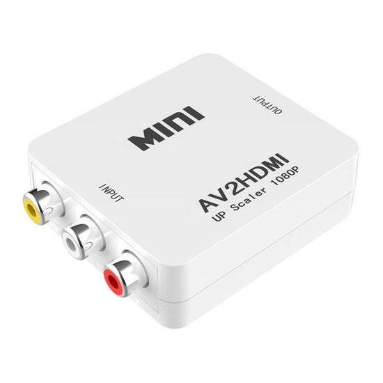 Tulp Naar HDMI Converter - AV | Composiet RCA To HDMI Audio Video Kabel Adapter - Merkloos
