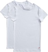 Ten Cate Jongens 2Pack T-shirt White-110/116