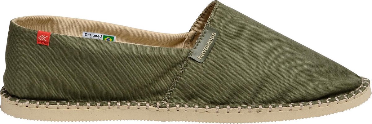Havaianas - Espadrilles - Khaki - Logo - Maat 42
