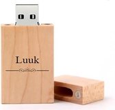 Luuk naam kado verjaardagscadeau cadeau usb stick 32GB