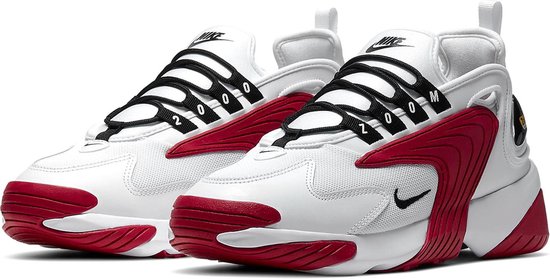 Nike Zoom 2K Heren Sneakers - White/Black-Gym Red-White - Maat 45 | bol.com