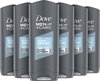 6x Dove Douchegel Men - Care Clean Comfort 250ml