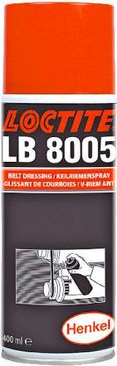 Loctite 8005 V-riem anti-slip spray (400ml)