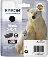 EPSON 26XL inktcartridge zwart high capacity 12.2ml 500 paginas 1-pack RF-AM blister