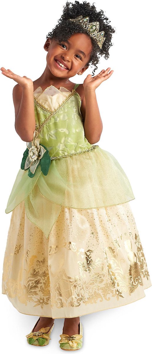 Tiana jurk | Disney verkleedjurk | superdeluxe uitvoering | kikkerprinses en... | bol.com