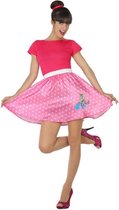 Rock & Roll roze verkleedset fifties jaren 50