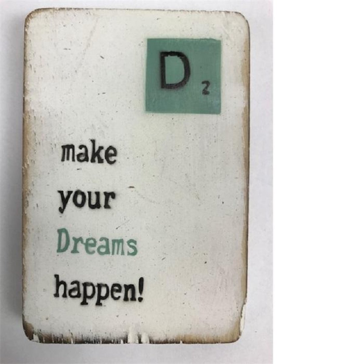 Houten Magneet 6x9 cm Dreams