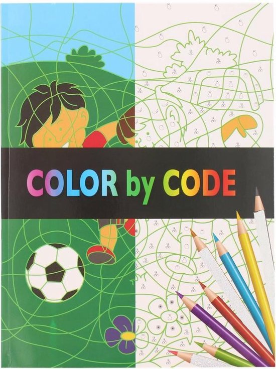 Kleuren op nummer – nummer kleuren – kleur het nummer – kleurboek – kinder  kleur boek | bol.com