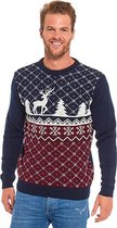 Foute Kersttrui "Ultieme Noorse Kersttrui" Mannen | Heren - Vintage Kersttrui - Noorse Kersttrui - Christmas Sweater Maat XXXL
