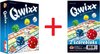 Afbeelding van het spelletje Qwixx set - Dobbelspel - met 2 extra scoreblocks