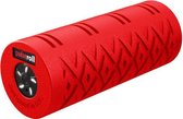 Pulseroll Vibrerende Foam Roller Pro met 5 Tril standen - Rode Massage Roller 38 cm incl. Draagtas en Afstandsbediening