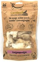 Carniwell Konijnenpootjes met vacht 100 Gram