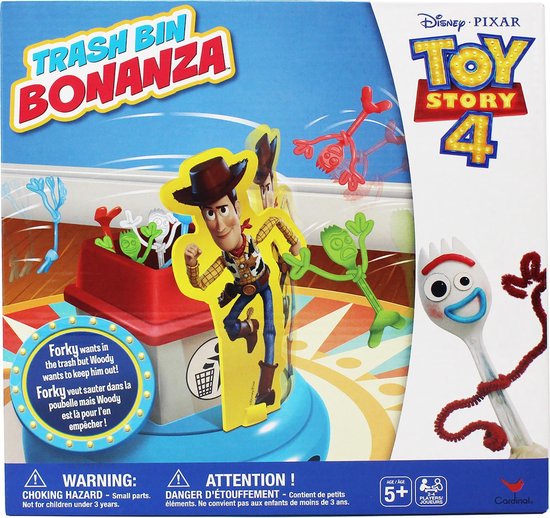 Afbeelding van het spel Toy Story 4 Forky Trash Bin Bonanza Actiespel
