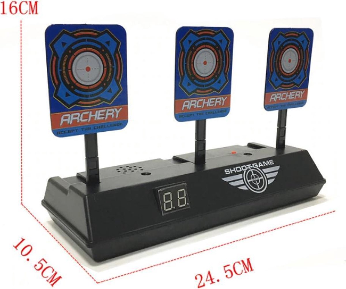 JGR Nerf Gun Schietschijf Target - Met geluidseffect & LCD Scorebord — afbeelding 2