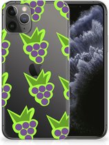 Geschikt voor iPhone 11 Pro Siliconen Case Druiven