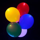 Ballon – LED ballonnen – Lichtgevende ballonnen – LED – Multicolor – 5 stuks