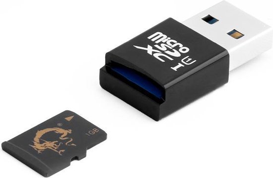 achtergrond Excentriek Sympton Premium USB 3.0 (Micro) SD Cardreader Adapter / Micro SD Kaart Adapter |  bol.com
