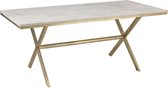 J-Line eettafel dyca ijzer 75 x 181 x 95