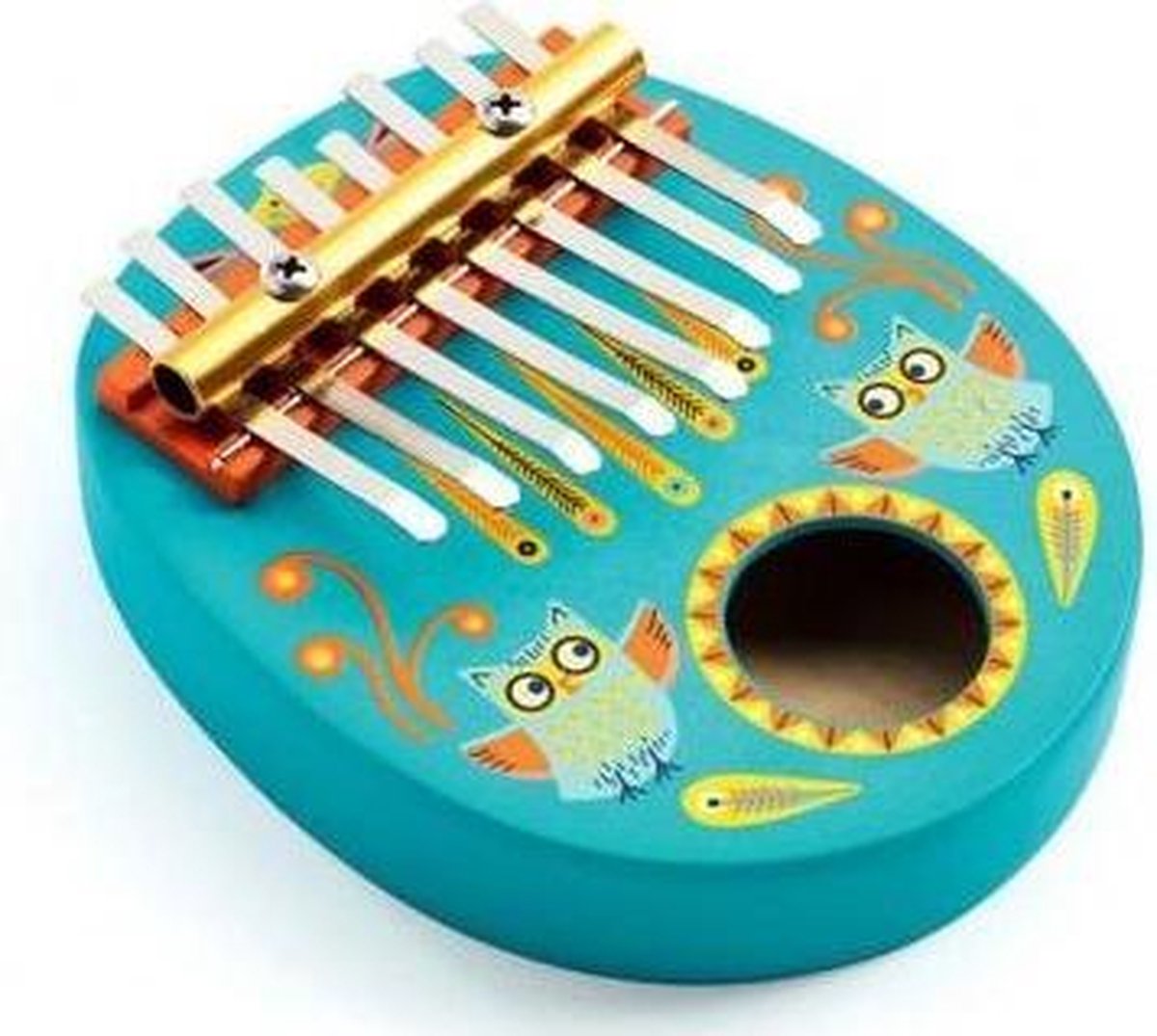 Djeco Animambo Maracas Jaguar - Giocattolo Musicale Per Bambini, Design Colorato - Foto 6
