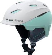 Sinner Moonstone Hybride Skihelm - Wit/Mint - Maat M