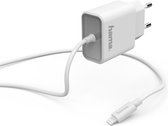 Hama iPhone / iPad oplader - snellader - lightning aansluiting - 1M kabel - wit