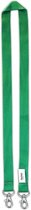 Groen - Polyester badgekoorden met 2 haken