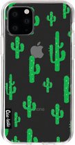 Casetastic Apple iPhone 11 Pro Hoesje - Softcover Hoesje met Design - American Cactus Green Print